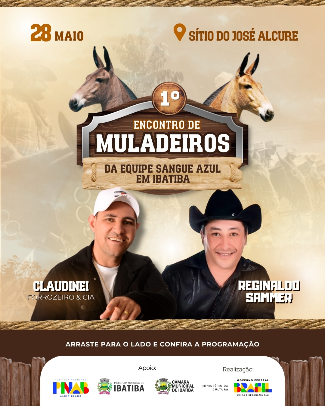 1º Encontro de Muladeiros da Equipe Sangue Azul: Celebração da Cultura e Tradição em Ibatiba!