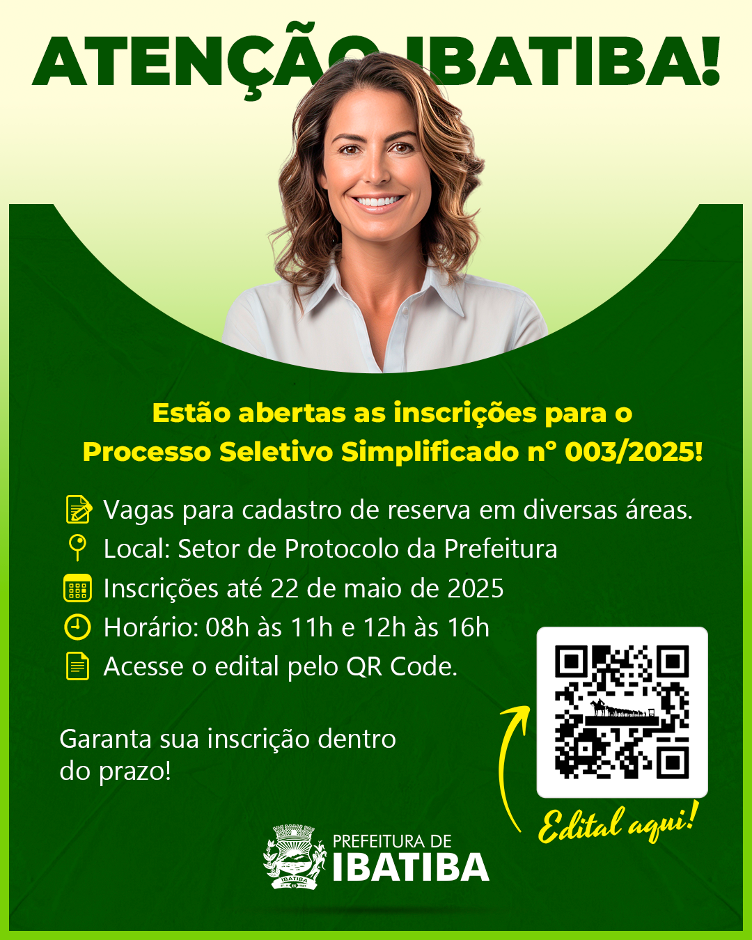  ATENÇÃO, IBATIBA!