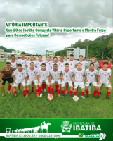 ⚽️ Vitória do Sub-20 de Ibatiba: O Futuro do Esporte é Agora!