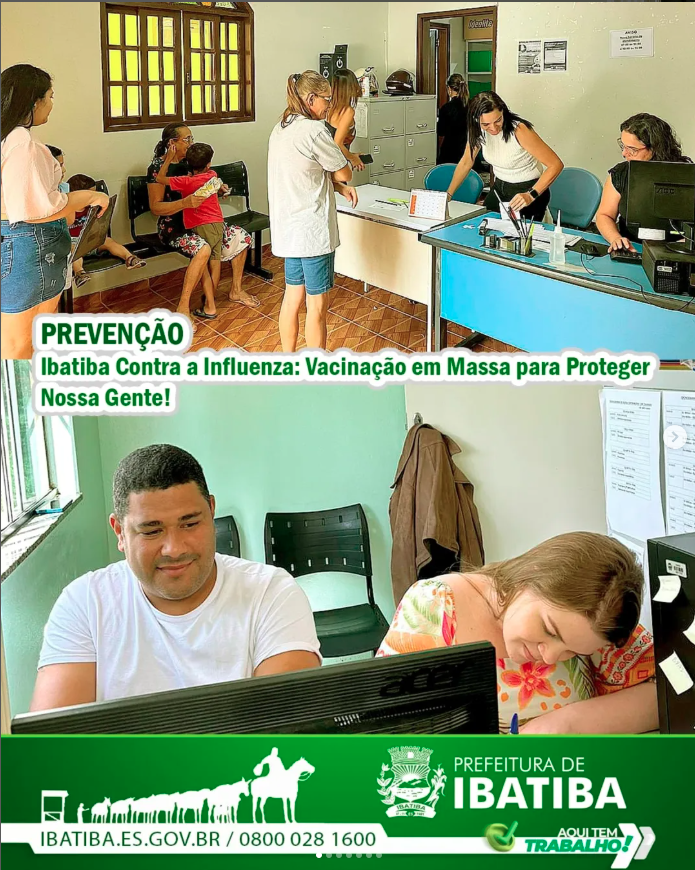 Vacinação Contra a Influenza: Um Compromisso com a Saúde de Ibatiba!