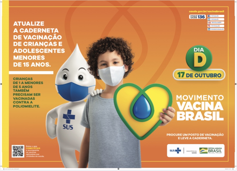Começou a campanha de vacinação contra poliomielite e a campanha de multivacinação