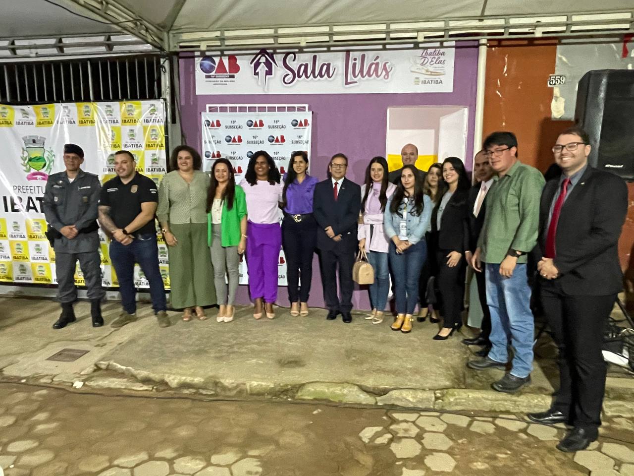 Ibatiba inaugura Sala Lilás com a presença da Vice-Governadora do estado Jacqueline Moraes