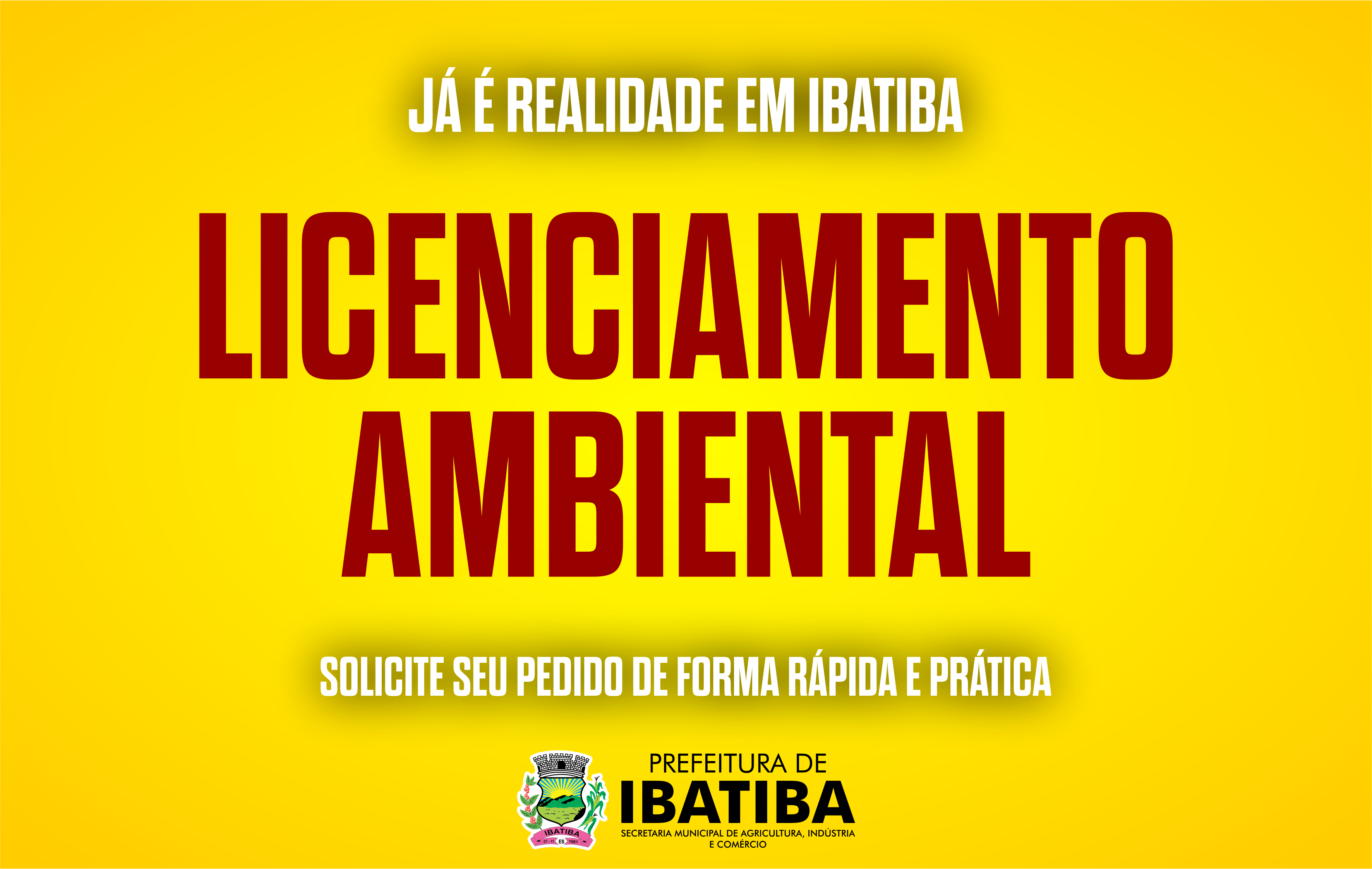Desenvolvimento Sustentável: Licenciamento Ambiental já é realidade em Ibatiba