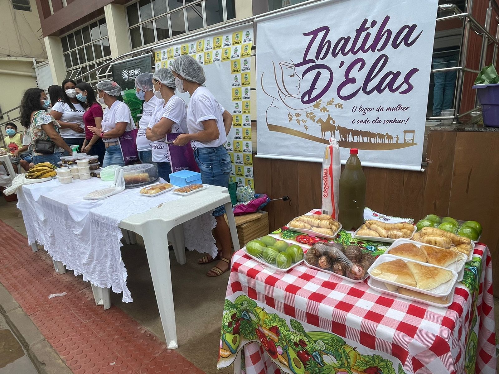Mulheres da Comunidade Alto Inês realizam Feira Empreendedora do Programa Ibatiba D’Elas
