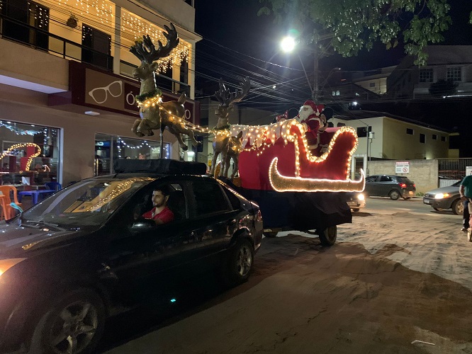 Ibatiba: aberto oficialmente o Natal na Terra dos Tropeiros