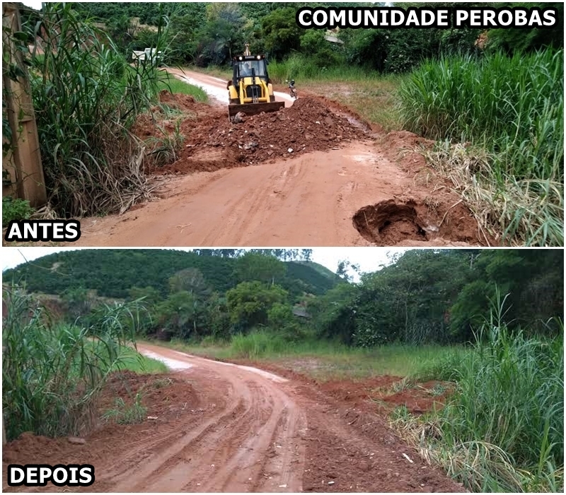 Recuperação emergencial de estradas tem sido prioridade