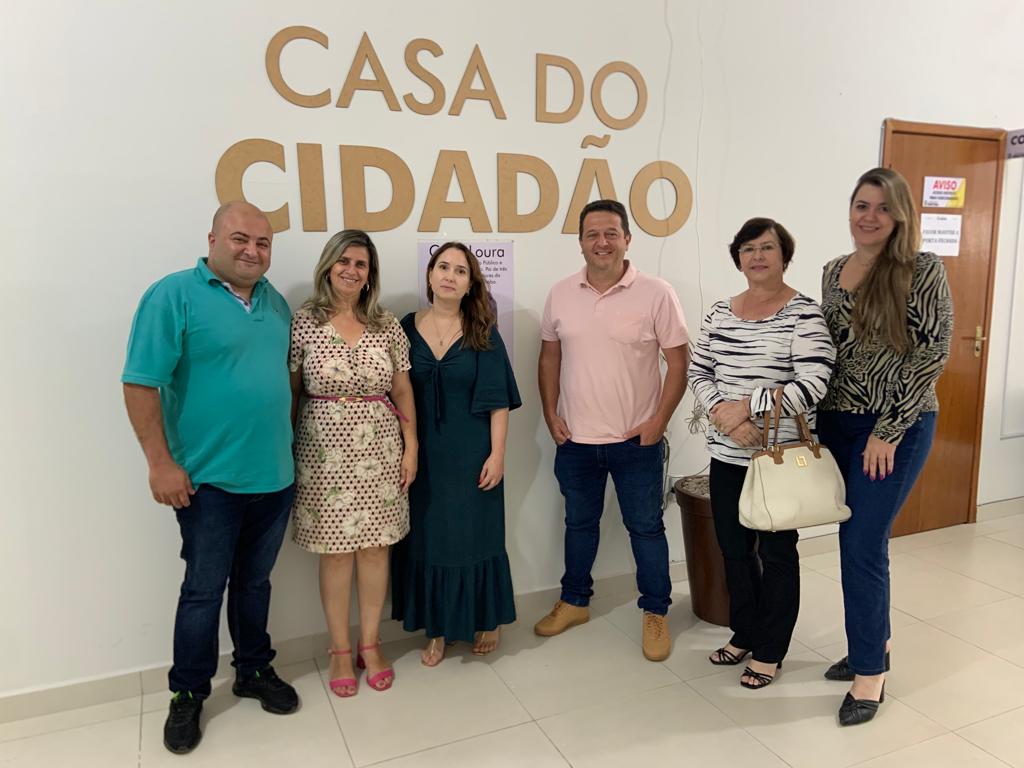 Prefeito de Venda Nova visita Casa do Cidadão Vereador Célio Loura
