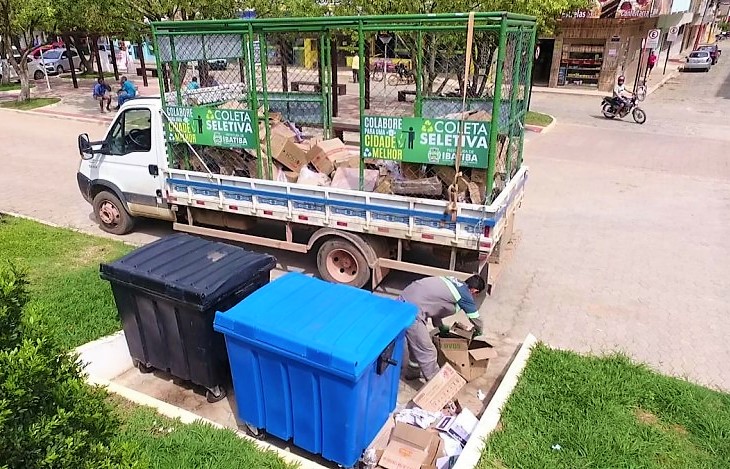 Ações do “Ibatiba+Verde” começam nesta quarta-feira com Coleta Seletiva