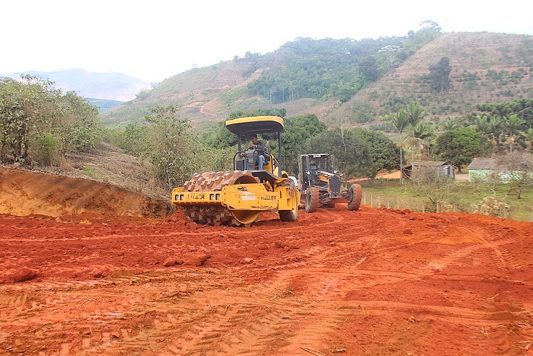 Estrada é reaberta e recebe melhorias na Serra da Sicumpemba em Ibatiba