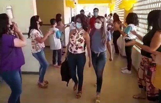 Educação de Ibatiba realiza acolhimento de colaboradores da Escola de Tempo Integral em Santa Clara