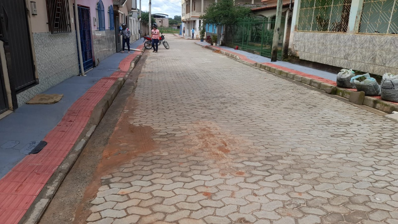 Novas Pavimentações no Bairro Novo Horizonte estão finalizadas