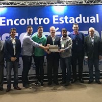 Agência Nossocrédito de Ibatiba é OURO ELITE: o certificado referente a 2017 foi entregue ontem durante Encontro Estadual