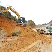 Finalizada a reabertura de estrada da Comunidade do Serro Frio