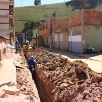 Bairro Trocate recebe obras de saneamento
