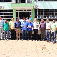 Prefeito Luciano Pingo recebe a visita do Deputado Federal Lelo Coimbra