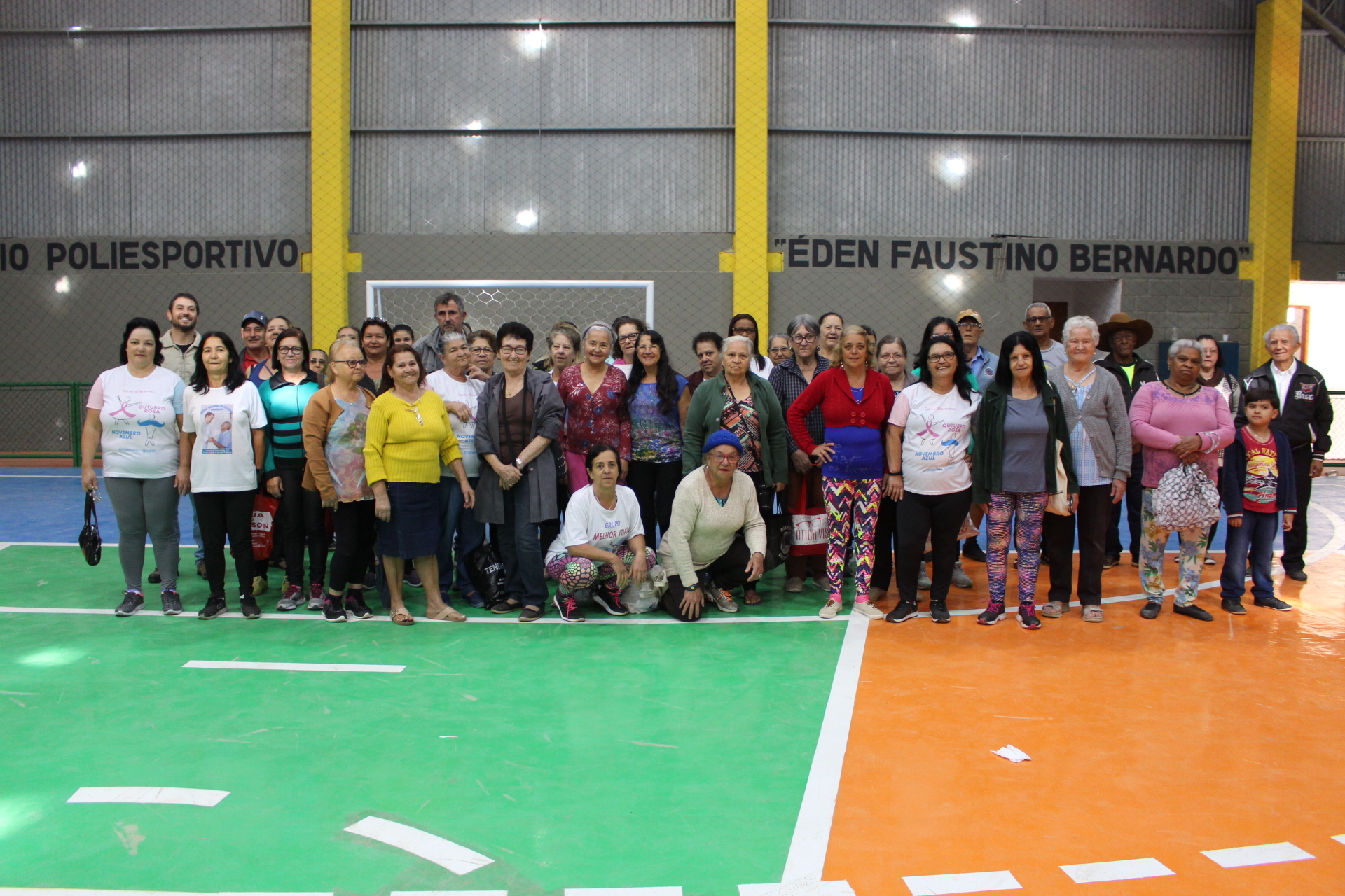 Melhor Idade estreia fisioterapia no novo Ginásio Poliesportivo em Ibatiba