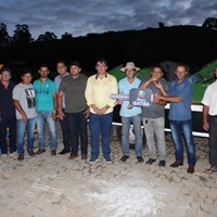 Associação de Produtores Rurais recebe implementos agrícolas