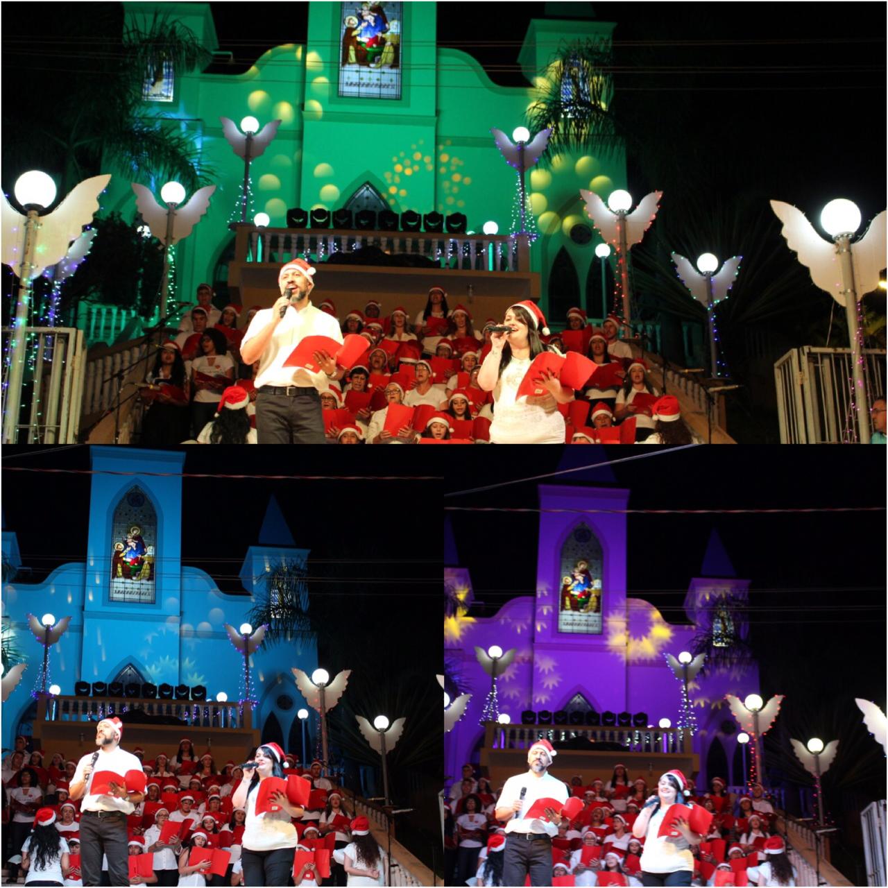 ?Natal Luz e Solidário? foi um espetáculo inesquecível para as famílias Ibatibenses na noite de Natal 