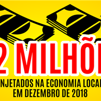 Prefeitura injeta mais de R$2 milhões na economia local em dezembro