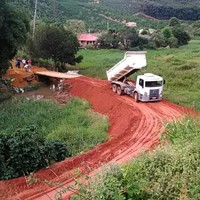 Manutenção de ponte de madeira em Santa Clara