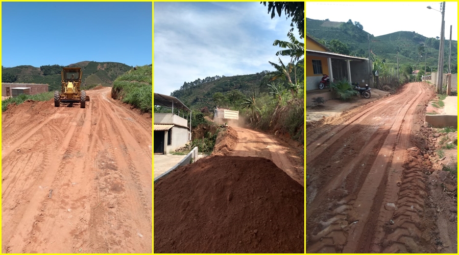 Comunidades do Coletor e Carangolas recebem melhorias 