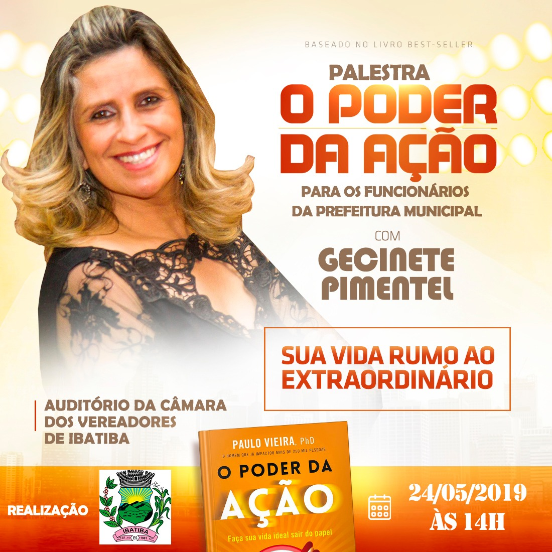 O Poder da ação: Prefeitura promove palestra motivacional para servidores