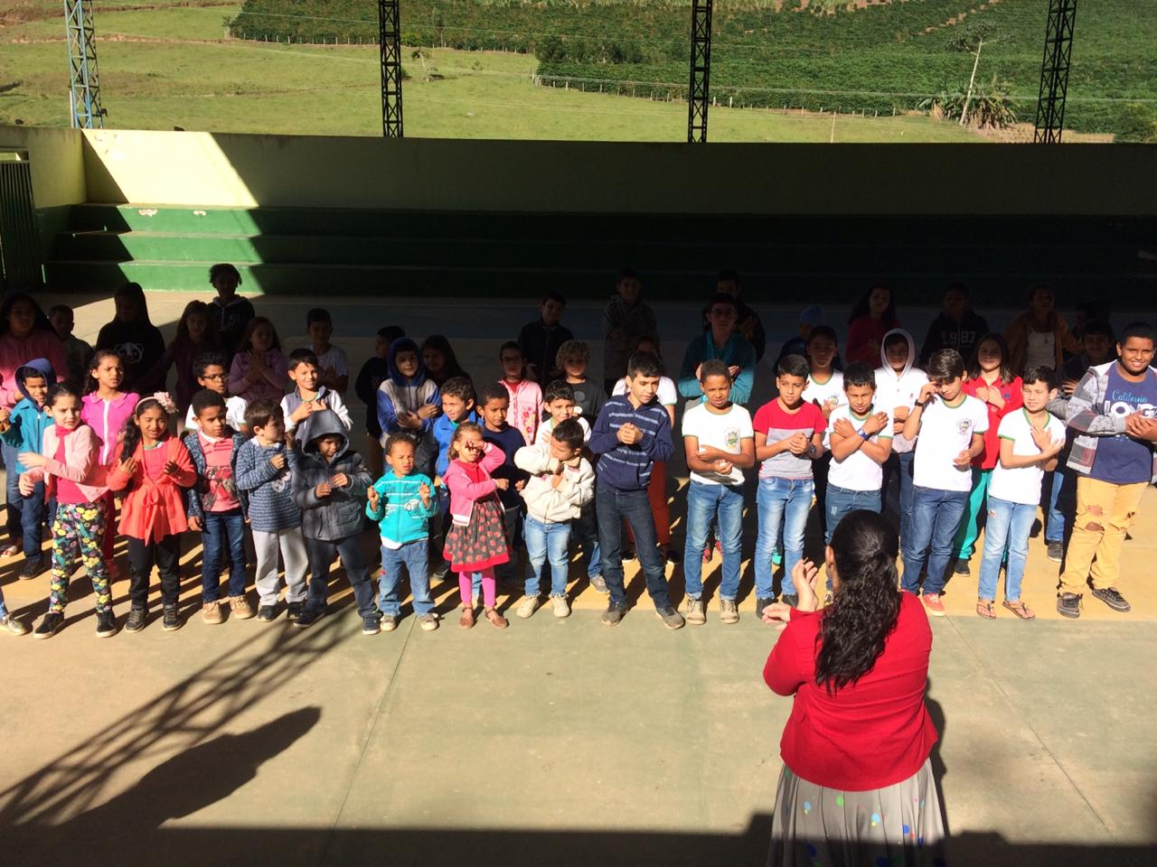 Escola Cachoeira Alegre: Parceria entre escola e conselho tutelar para falar do combate ao abuso e exploração sexual