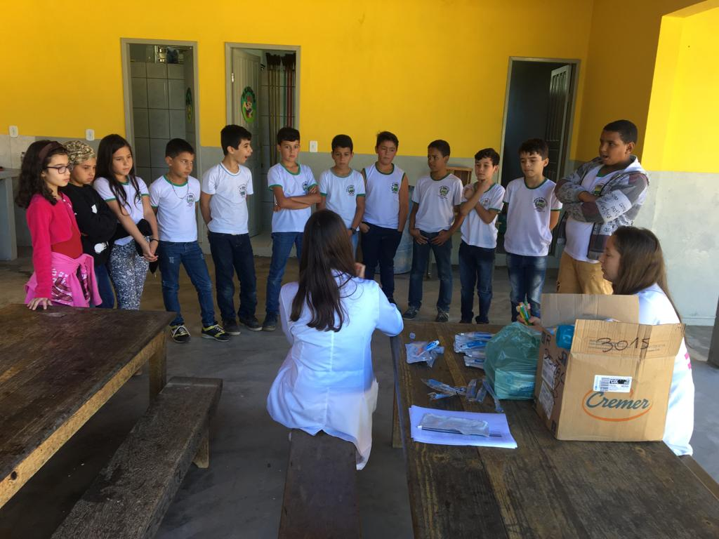 Escola Cachoeira Alegre recebe ação de Saúde Bucal