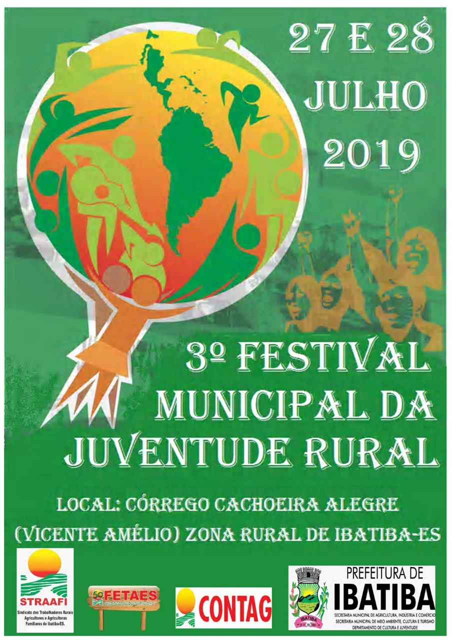 3º Festival Municipal da Juventude Rural acontece em Ibatiba