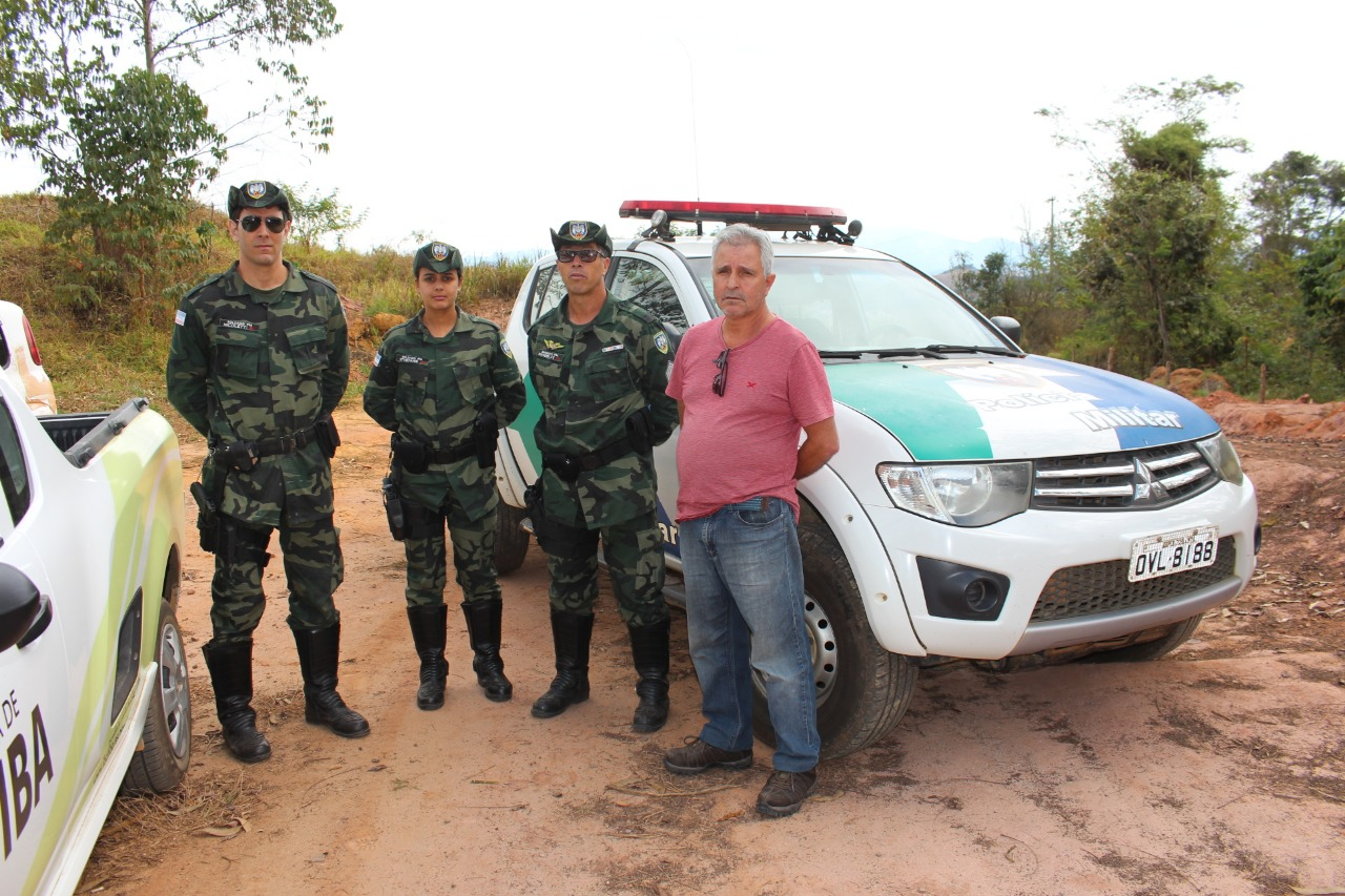 Polícia Ambiental realiza vistoria no Horto Florestal de Ibatiba