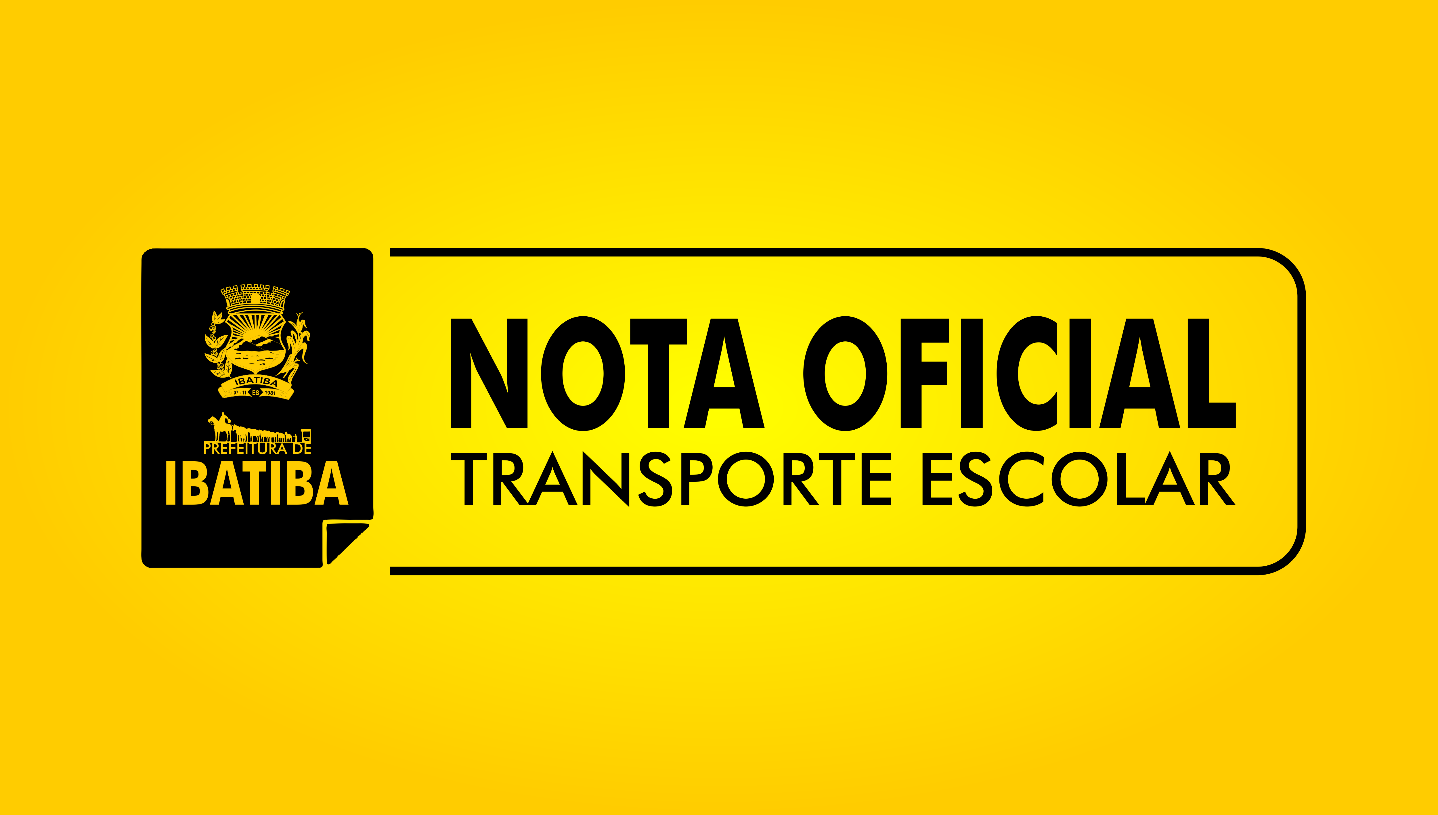 Nota Oficial: Transporte Escolar