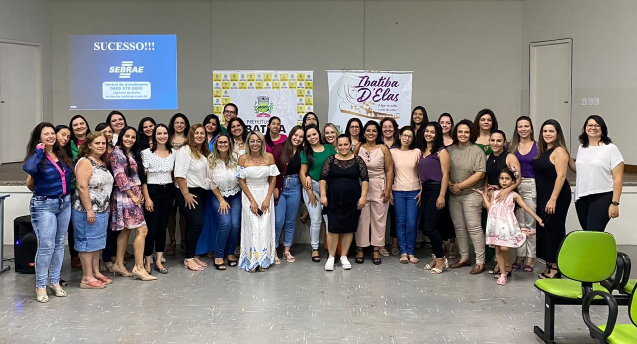 Mais de 40 mulheres ibatibenses participam de dinâmica sobre empreendedorismo feminino 