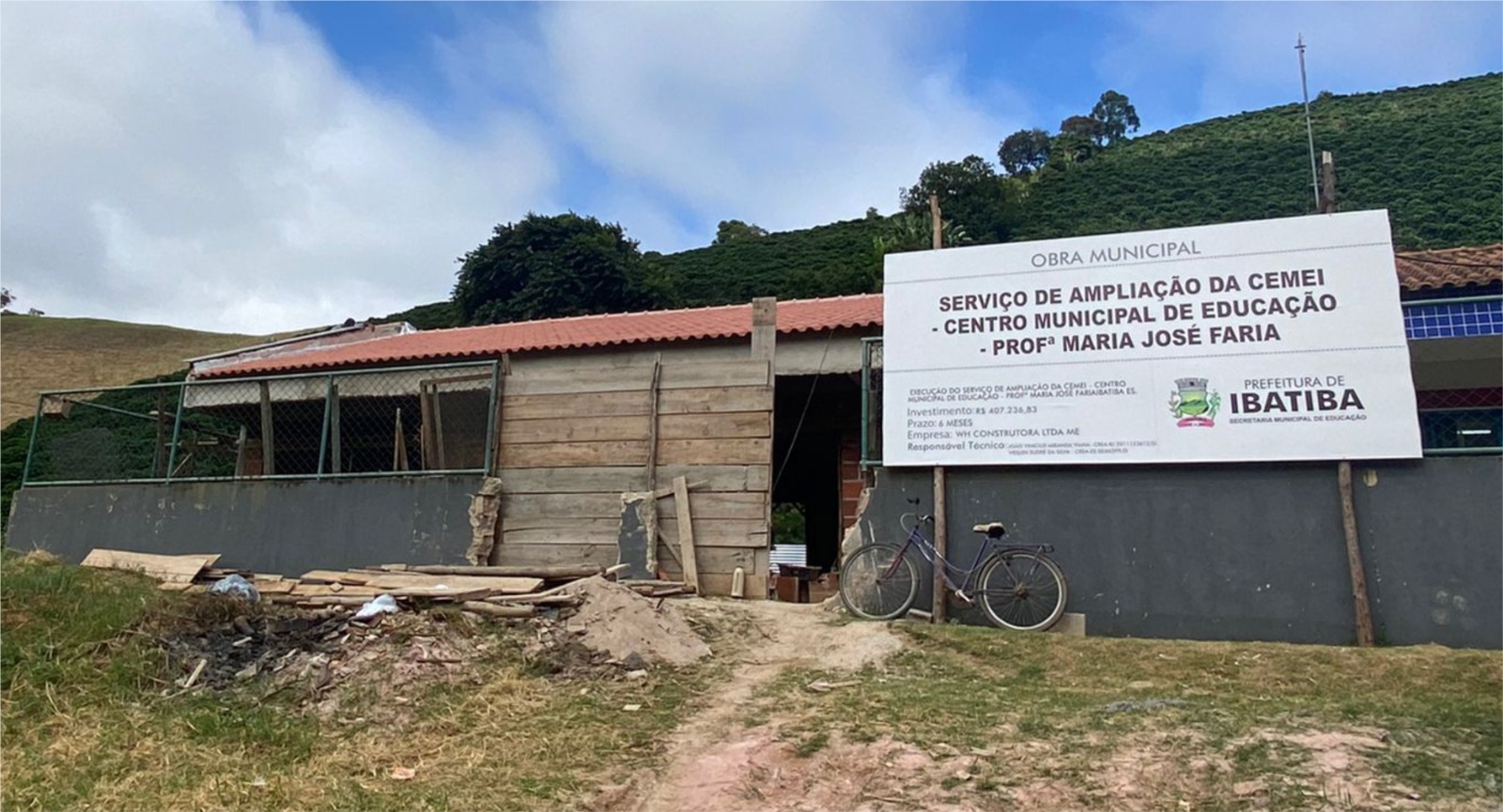 Mais Vagas em Creches: Obras no Bairro Ipê a todo vapor
