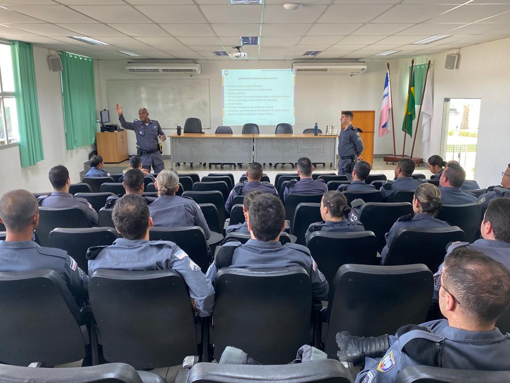 Segurança nas escolas: Polícia Militar realiza curso de Policiamento Escolar em Ibatiba 