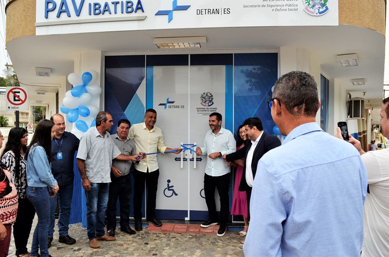 Reforma do Posto de Atendimento Veicular é inaugurada em Ibatiba 