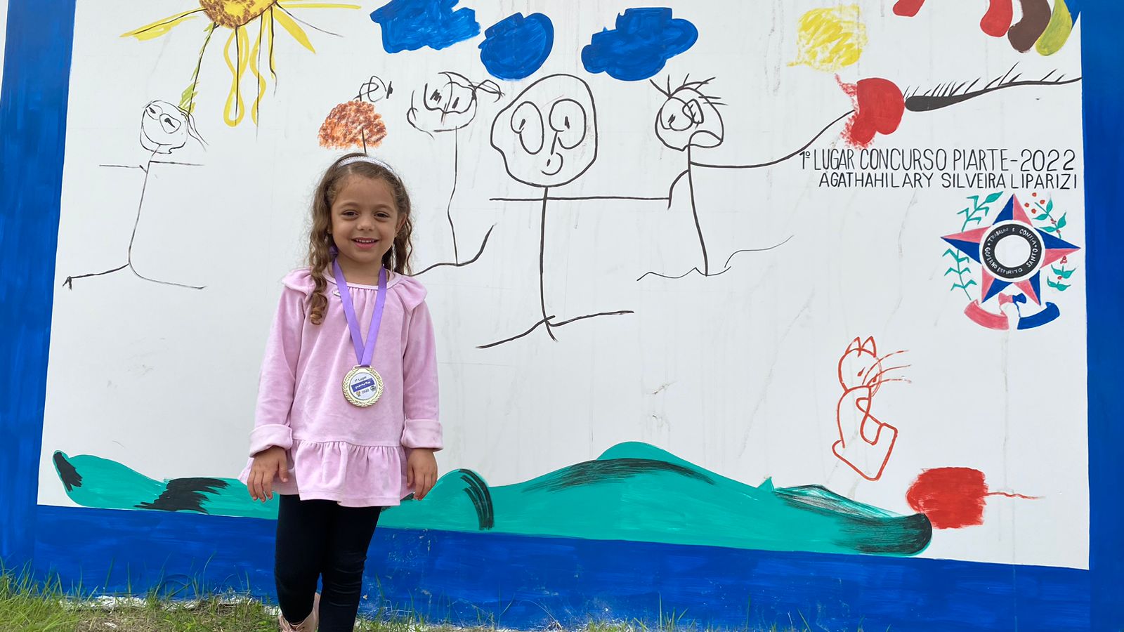 Primeira Infância com Arte (PIARTE): desenho vencedor é apresentado 