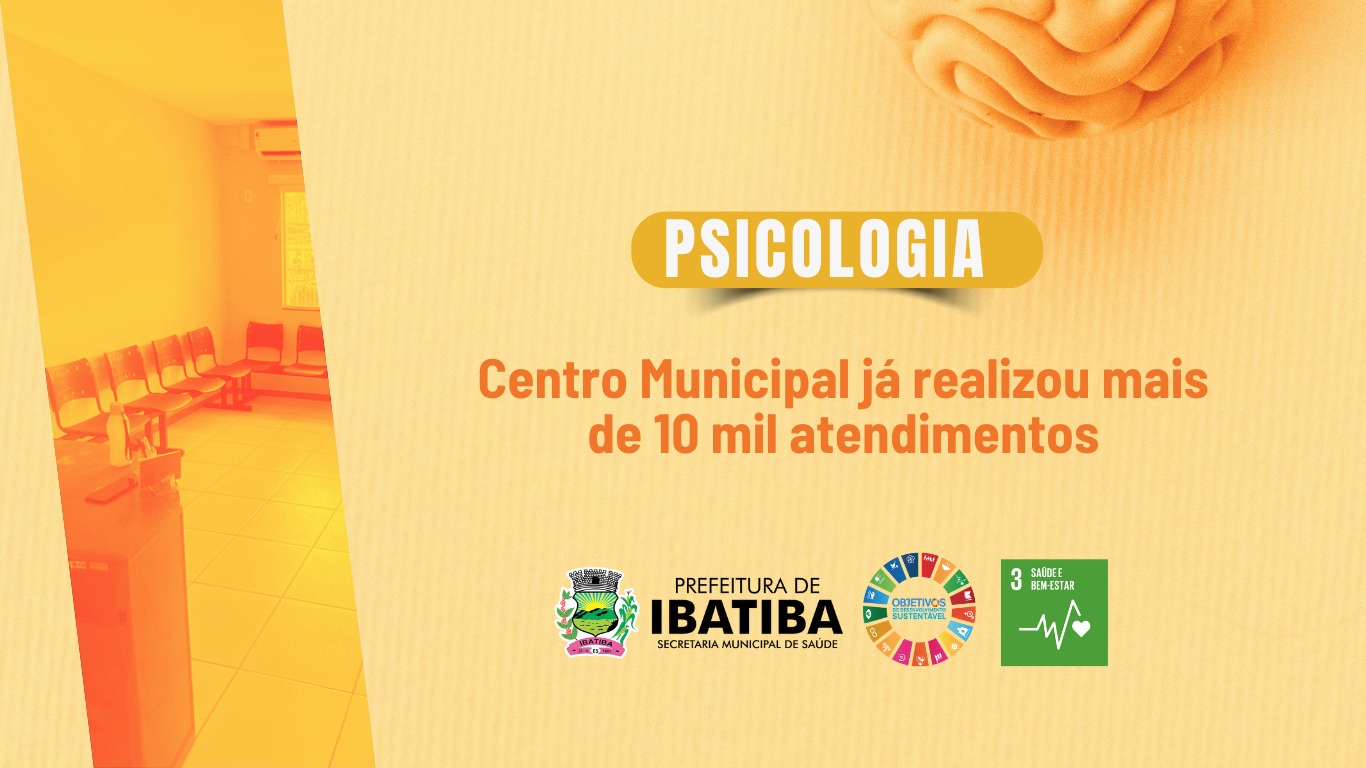 Psicologia: Centro Municipal já realizou mais de 10 mil atendimentos