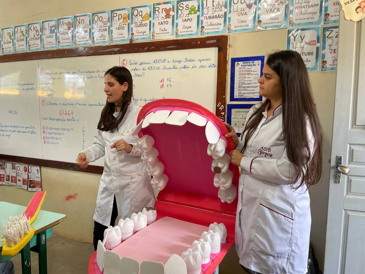 Mais de 200 estudantes participam da ação Saúde na Escola 