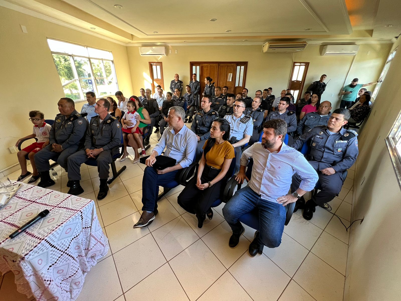 Reserva: PM homenageia Tenente Coronel Jomilson Santos Ivo