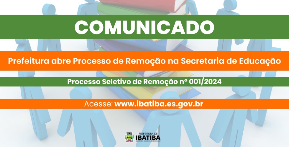 Processo Seletivo de Remoção 001/2024
